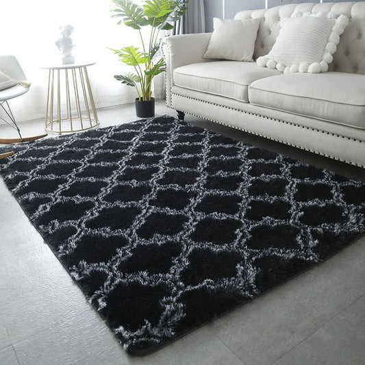 Area Rug Fluffy long hair plushy soft floor mat