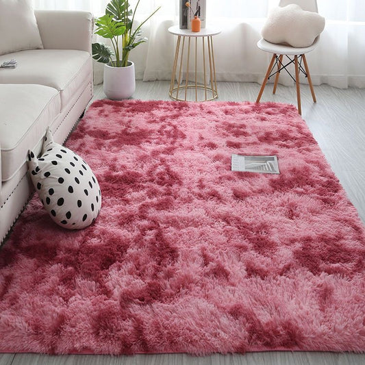 Area Rug Fluffy long hair plush soft floor mat