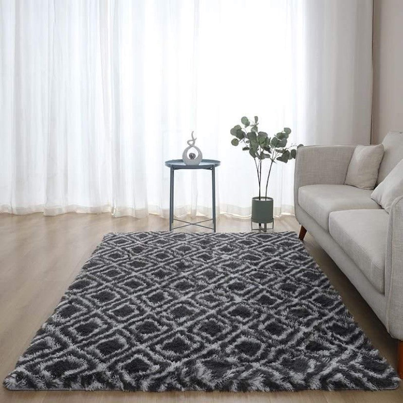Area Rug Fluffy long hair soft plush rug carpet