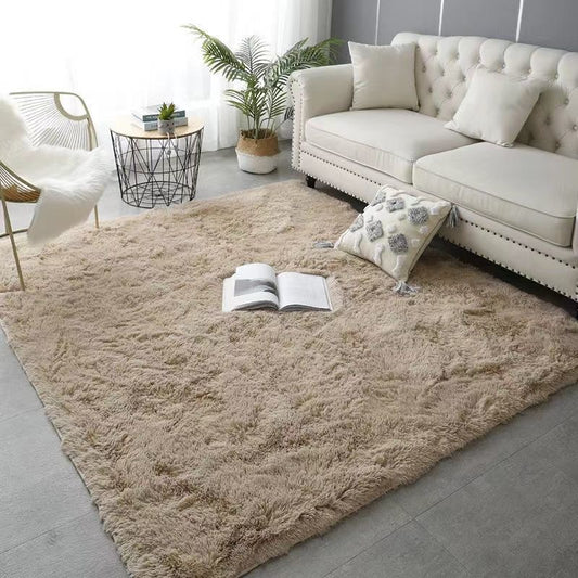 Area Rug Fluffy long hair plushy rugs