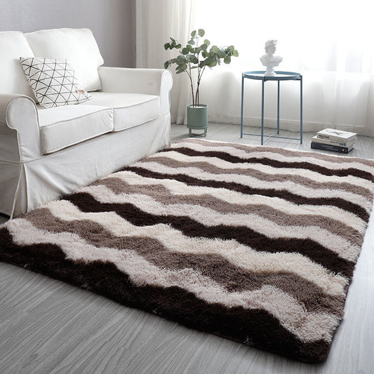 Area Rug Fluffy long hair plushy soft floor mat