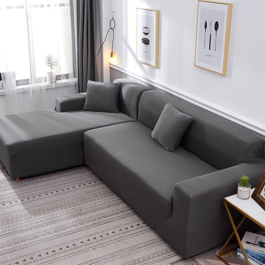 4 Size Stretchy sofa covers plain grey
