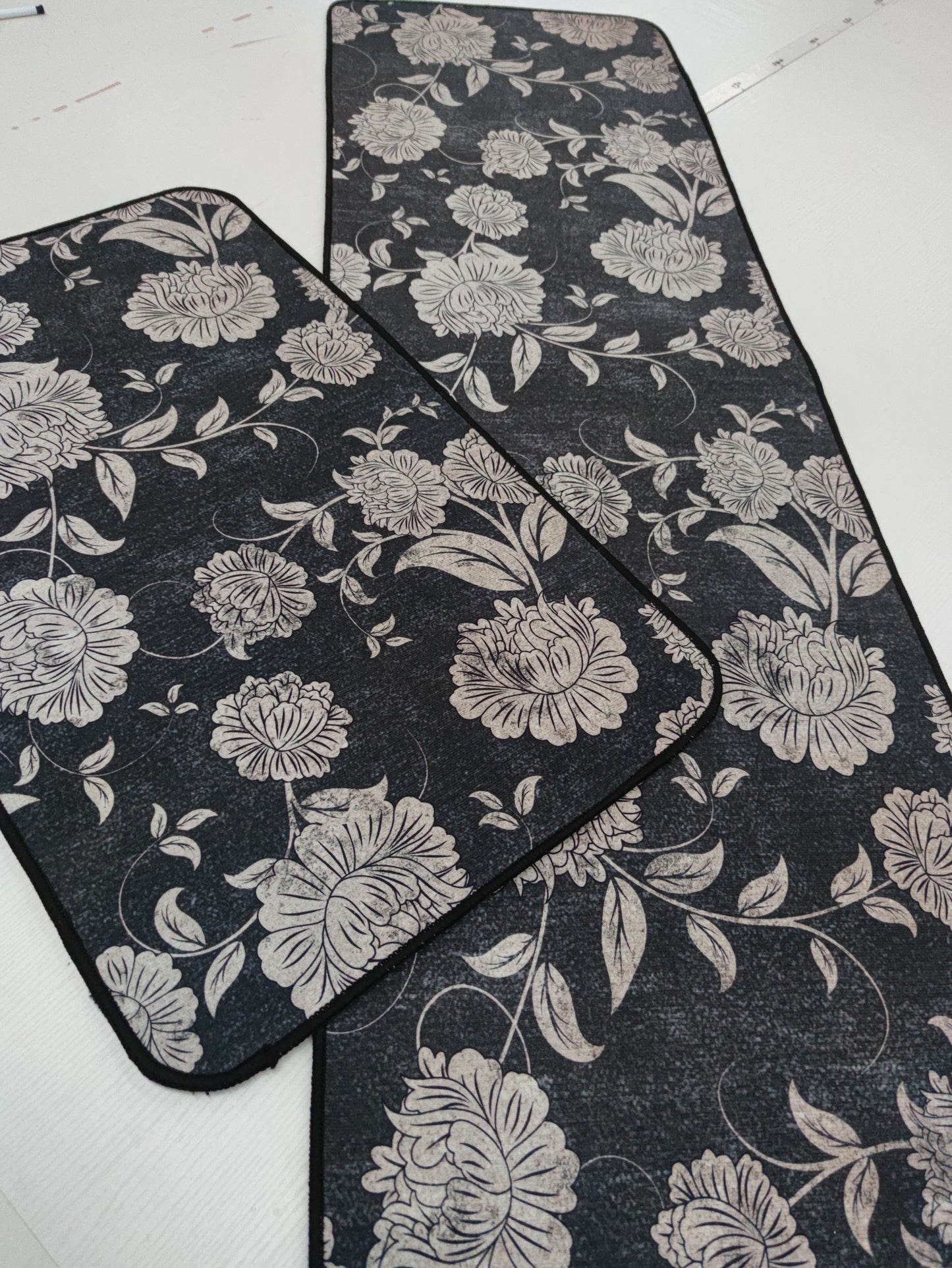 Anti-Slip Kitchen area rug 2 pieces in 1 set