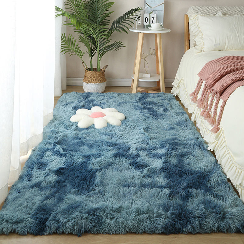 Area Rug Fluffy long hair plush soft floor mat