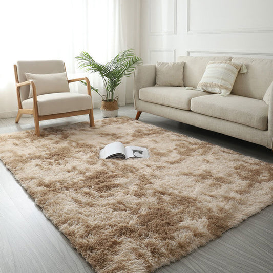 Area Rug Fluffy long hair plushy rugs carpet soft
