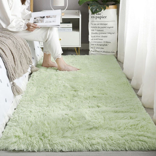 Area Rug Fluffy long hair plushy soft floor mat