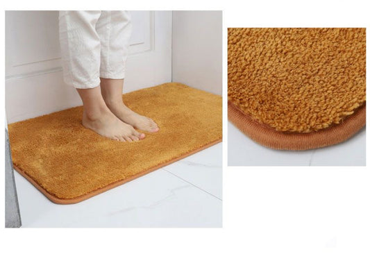 Bathroom mat 1 piece Brown