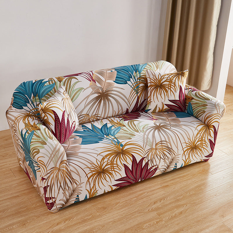 4 sizes stretch sofa covers brown