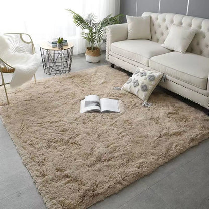 Area Rug Fluffy long hair plushy rugs