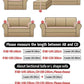 4 size stretchy sofa covers black
